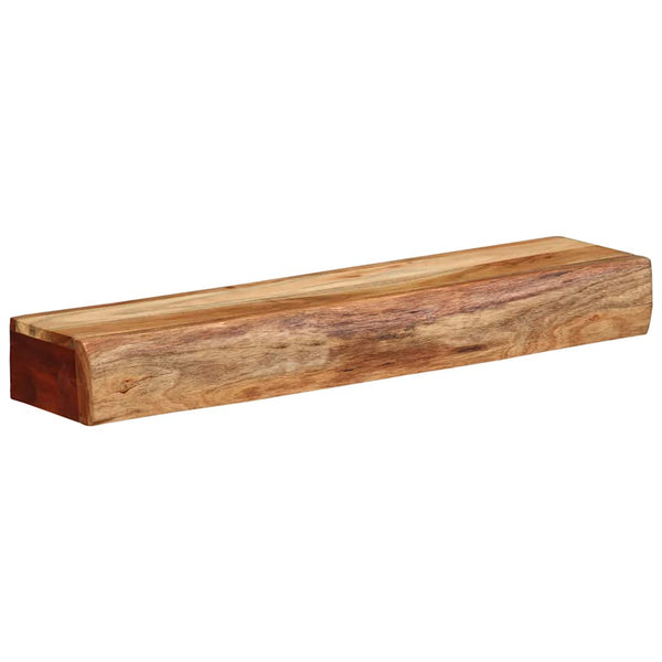 Wandregale 60x17x8 cm Akazie Massivholz 2er Set
