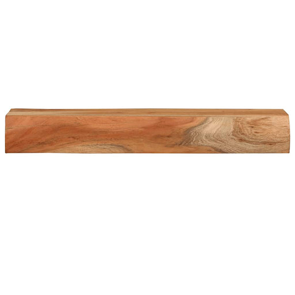 Wandregale 60x17x8 cm Akazie Massivholz 2er Set