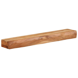 Massivholz Wandregale 80 cm, 2er Set