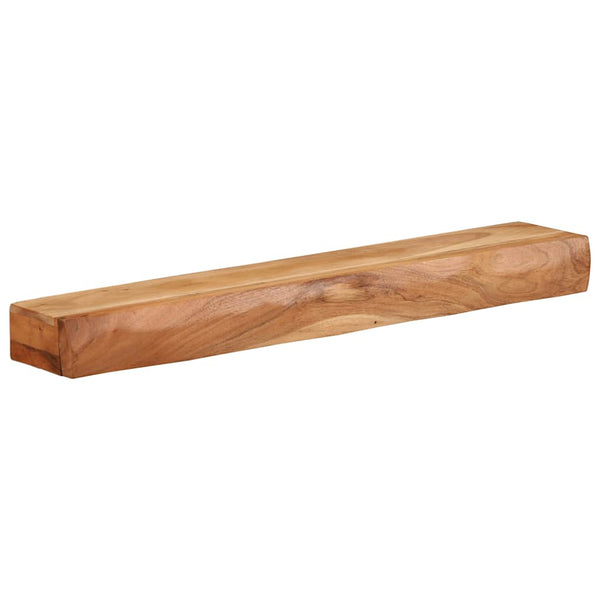 Massivholz Wandregale 80 cm, 2er Set