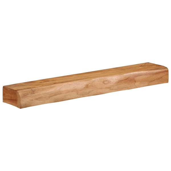 Massivholz Wandregale 80 cm, 2er Set
