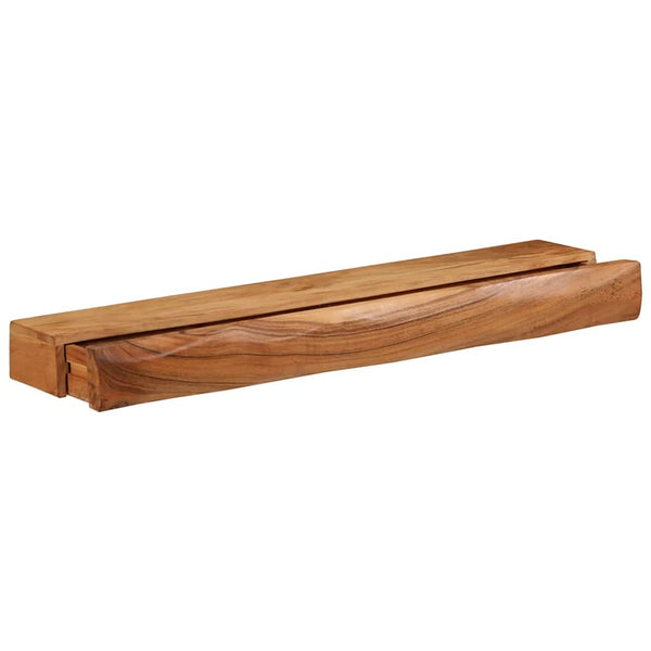 Massivholz Wandregale 80 cm, 2er Set