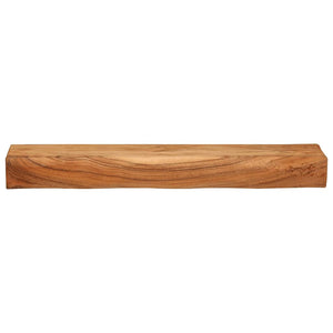 Massivholz Wandregale 80 cm, 2er Set