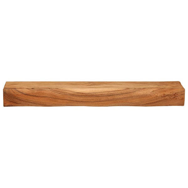 Massivholz Wandregale 80 cm, 2er Set