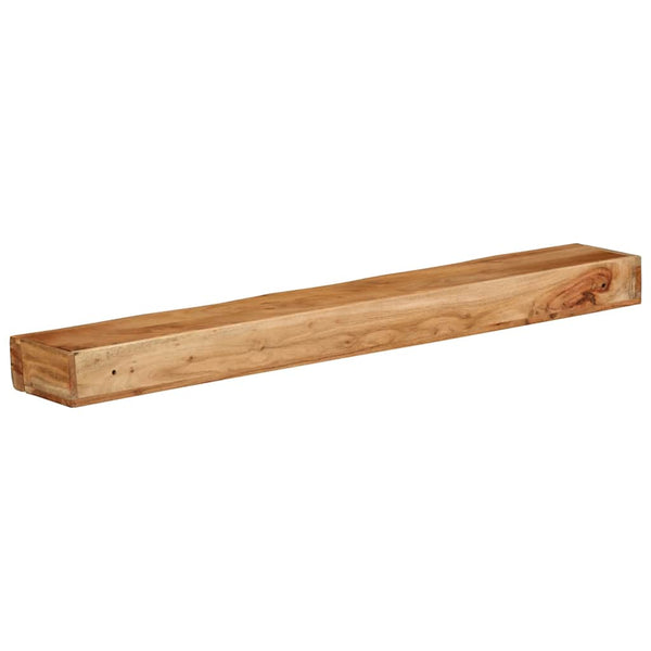 Wandregale 2er Set Akazie Massivholz 100cm