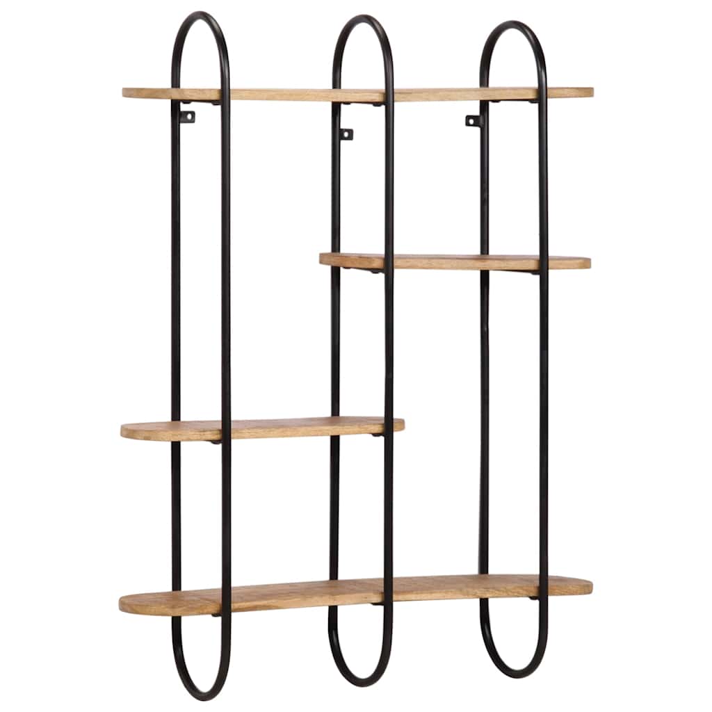 Wandregal Mango Massivholz 90 cm