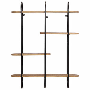 Wandregal Mango Massivholz 90 cm