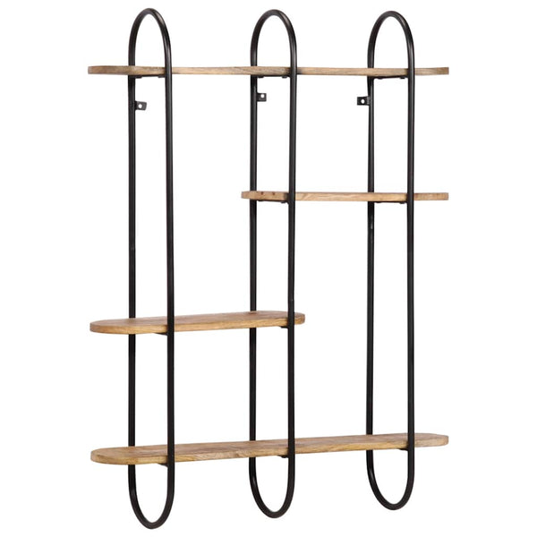 Wandregal Mango Massivholz 90 cm