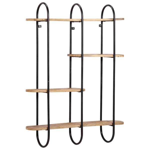 Wandregal Mango Massivholz 90 cm