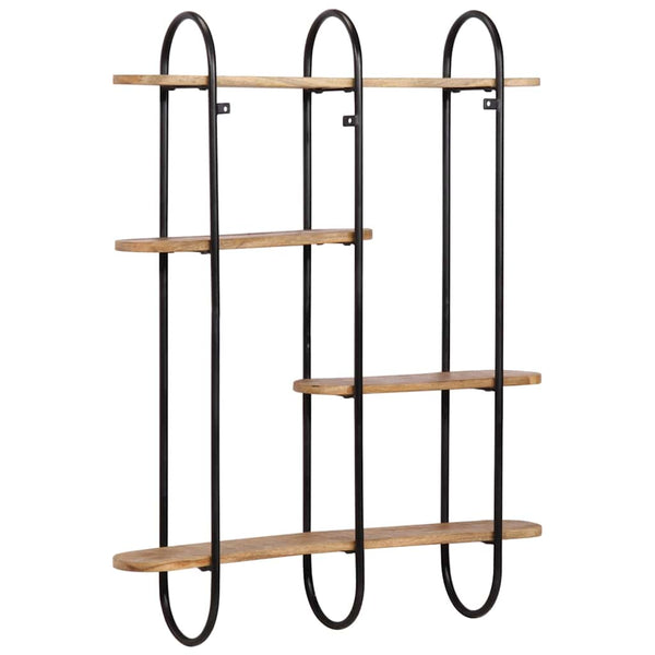 Wandregal Mango Massivholz 90 cm