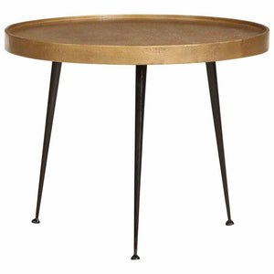 Goldene Couchtische, 2er-Set