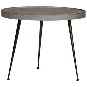 Silberne Couchtische, 2er-Set