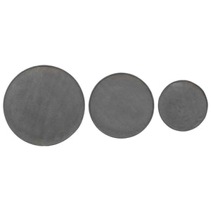 Schwarze Couchtische 3er Set