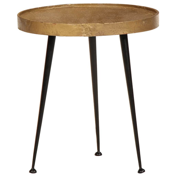 Goldener Couchtisch 3er Set
