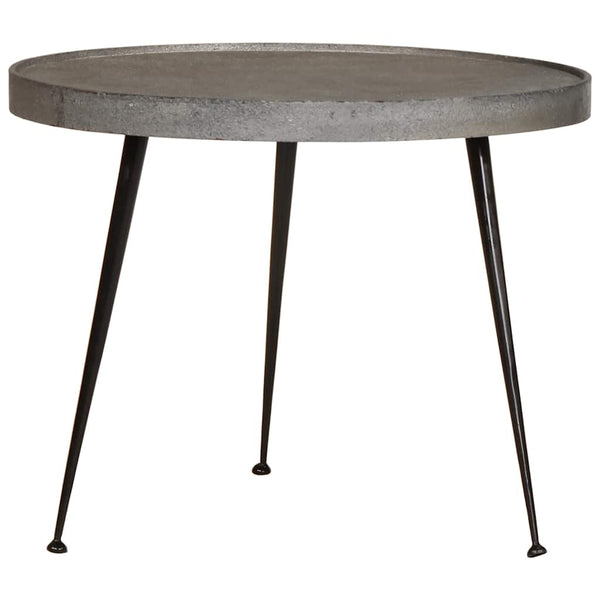 vidaXL Tables basses 3 pcs Argenté Bois d'ingénierie