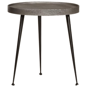 vidaXL Tables basses 3 pcs Argenté Bois d'ingénierie