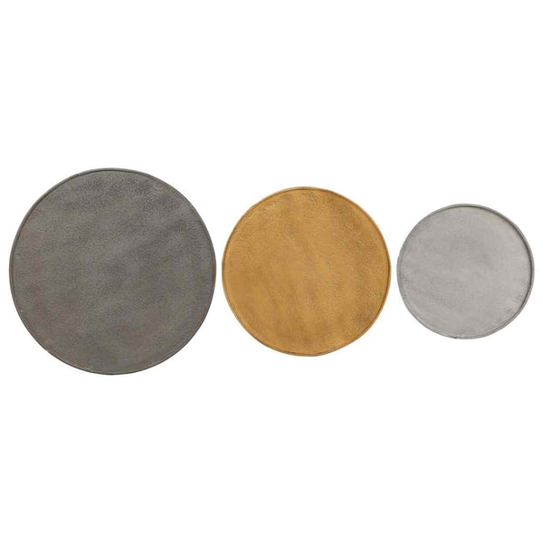 Couchtisch 3er Set, Mehrfarbig
