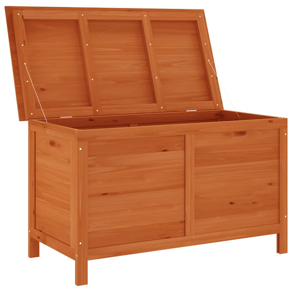 Gartentruhe aus Tannenholz 99x49,5x58,5 cm