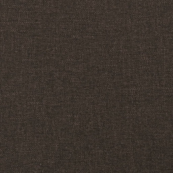 Schlafsofa 2-Sitzer Dunkelbraun mit Kissen