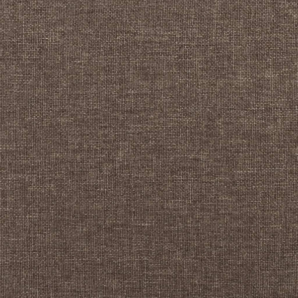 vidaXL Canapé-lit 2 places en tissu taupe