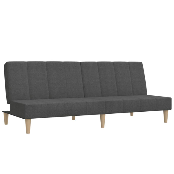 Schlafsofa 2-Sitzer Dunkelgrau