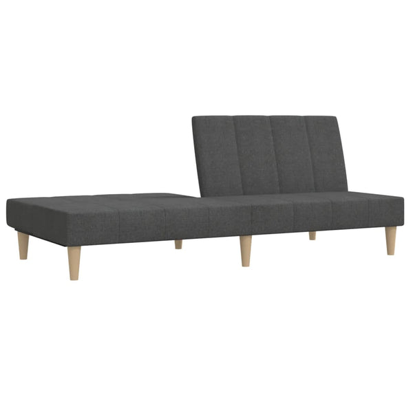 Schlafsofa 2-Sitzer Dunkelgrau