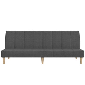 Schlafsofa 2-Sitzer Dunkelgrau