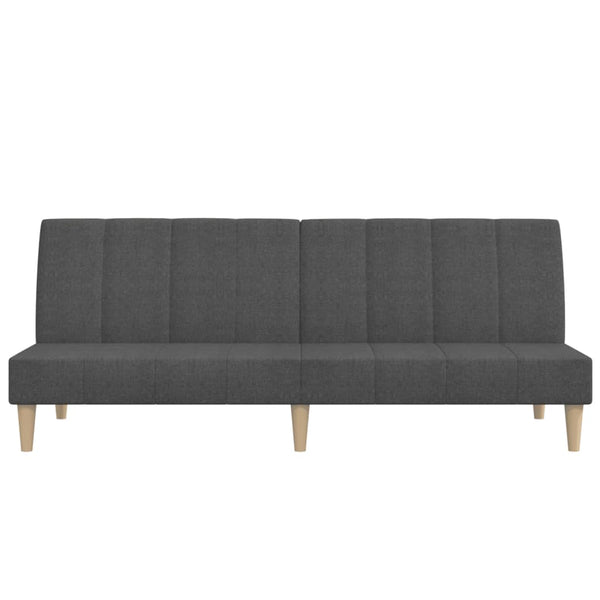 Schlafsofa 2-Sitzer Dunkelgrau