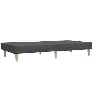 Schlafsofa 2-Sitzer Dunkelgrau
