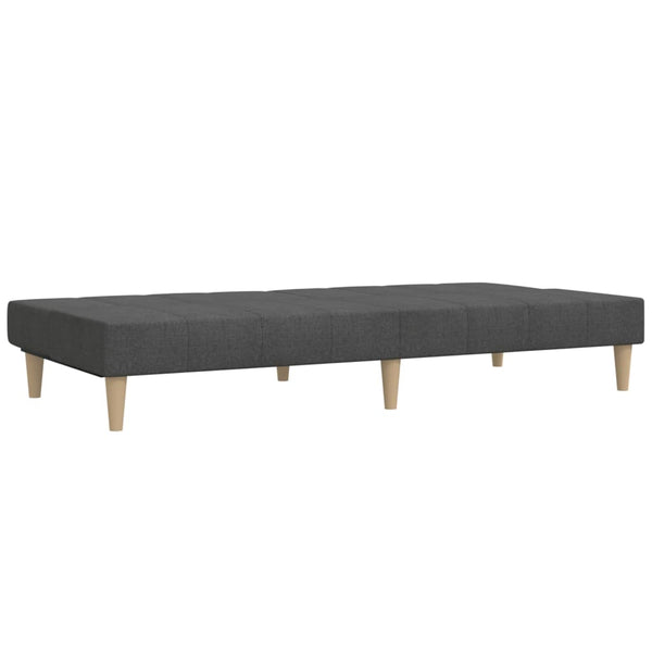 Schlafsofa 2-Sitzer Dunkelgrau