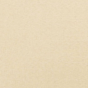 Schlafsofa 2-Sitzer Creme Stoff