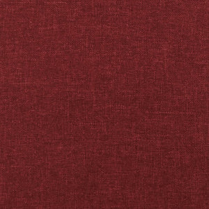 Schlafsofa 2-Sitzer Weinrot