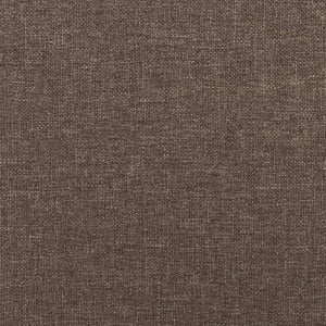 Schlafsofa 2-Sitzer Taupe mit Kissen