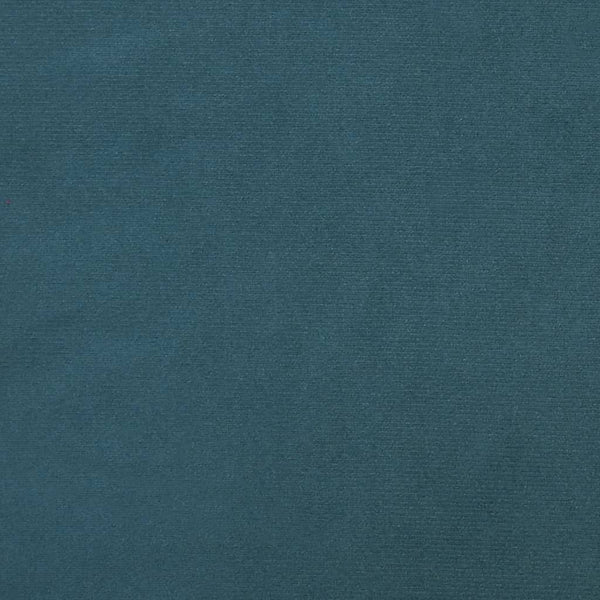 Schlafsofa 2-Sitzer Blau Samt mit Kissen