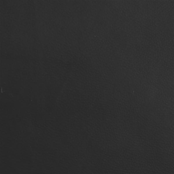 Schlafsofa 2-Sitzer Schwarz Kunstleder