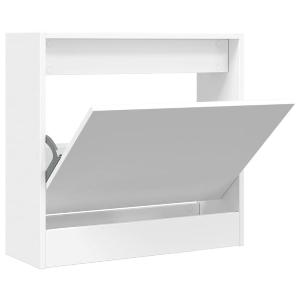 Weißer Schuhschrank 60 cm