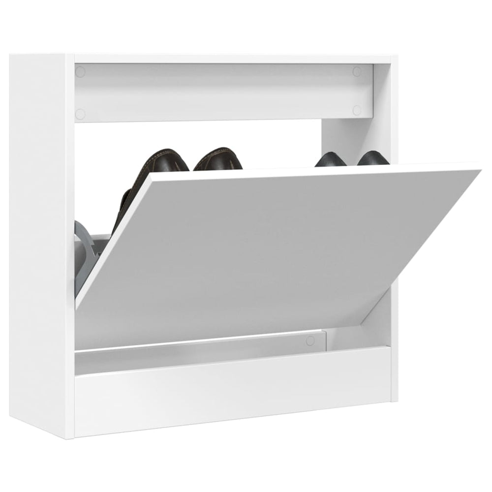 Weißer Schuhschrank 60 cm
