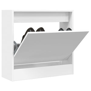 Weißer Schuhschrank 60 cm