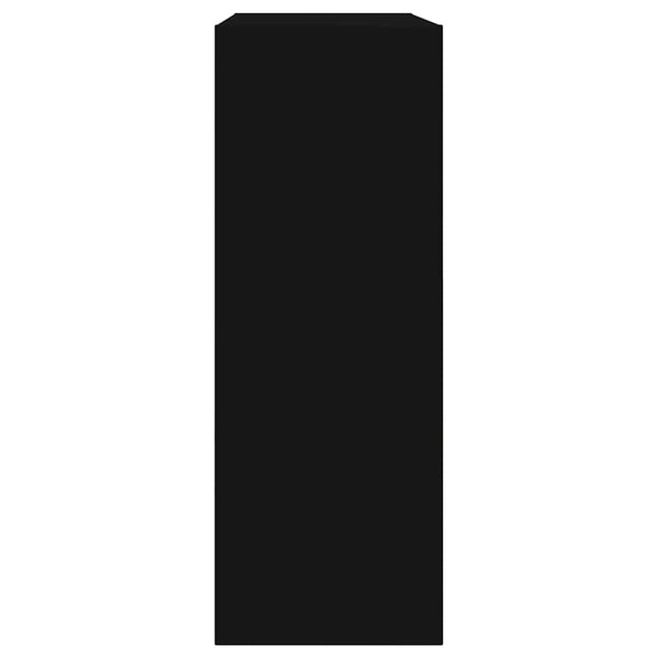 Schuhschrank Schwarz 60x21x57cm