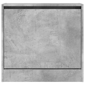 Betongrauer Schuhschrank 60 cm