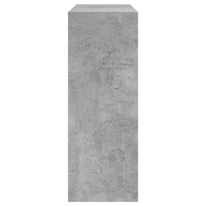 Betongrauer Schuhschrank 60 cm