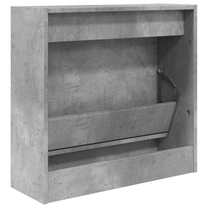 Betongrauer Schuhschrank 60 cm