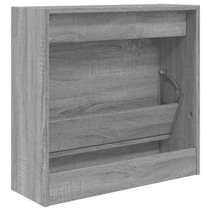 Schuhregal Grau Sonoma 60x21x57 cm