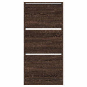 Schuhschrank Braun Eichen-Optik