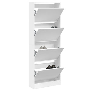 Weißer Schuhschrank aus Holz