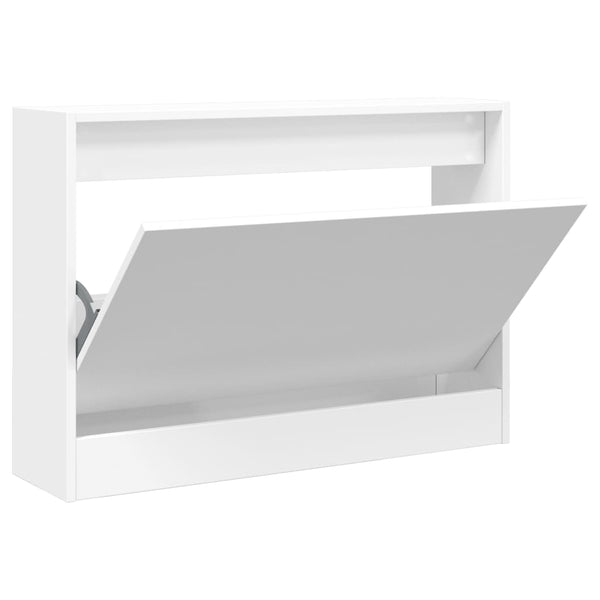 Weißer Schuhschrank 80 cm