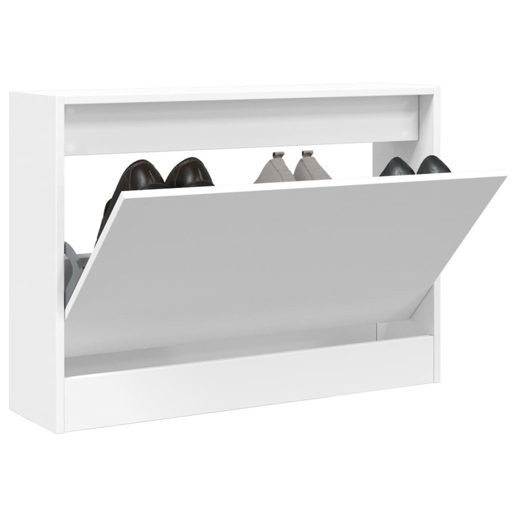 Weißer Schuhschrank 80 cm