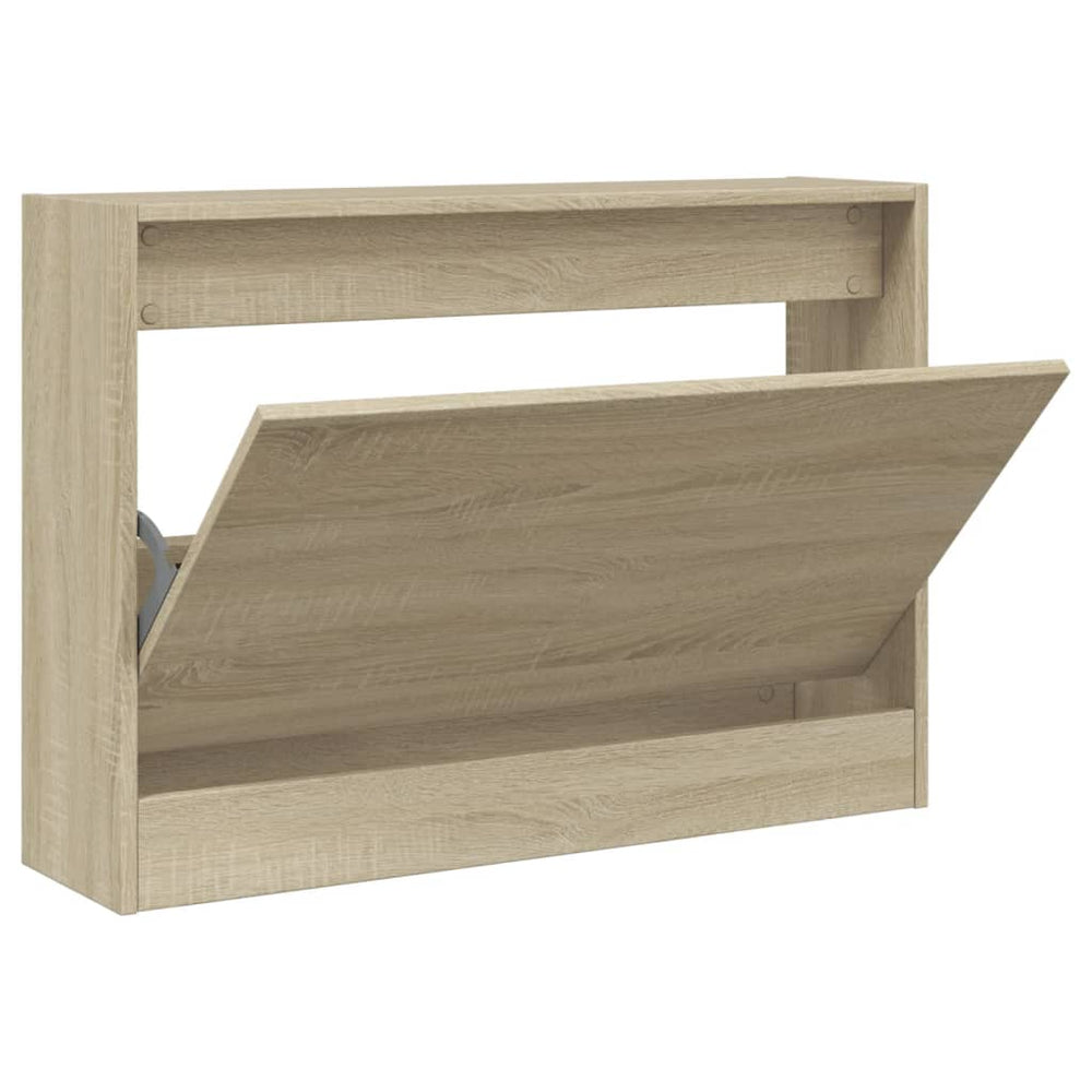 Sonoma Eiche Schuhschrank – 80 cm