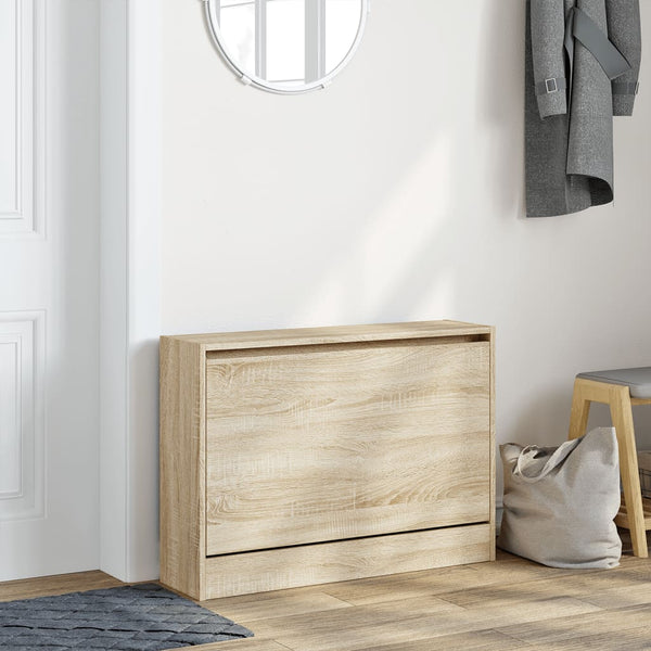 Sonoma Eiche Schuhschrank – 80 cm