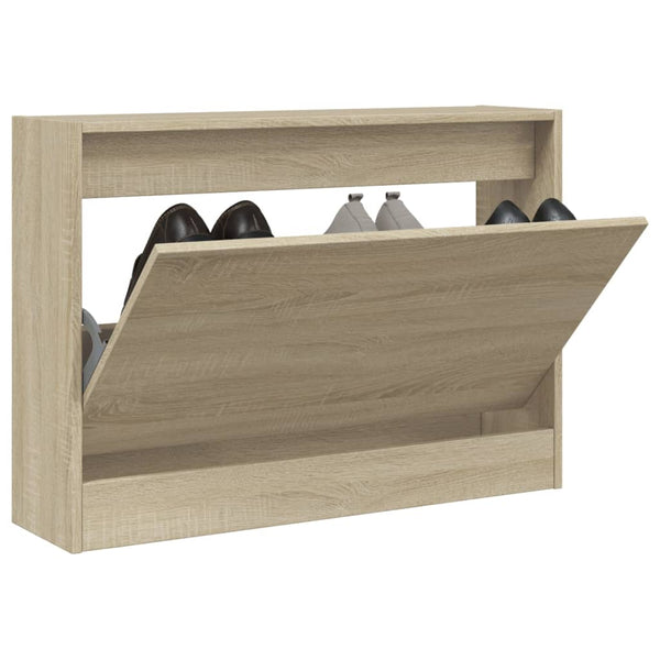 Sonoma Eiche Schuhschrank – 80 cm